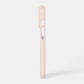 神の恵みによって私は信仰を乗り越える iPhoneケース (左側面)