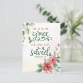 神の恵みによって ポストカード (スタンド正面)