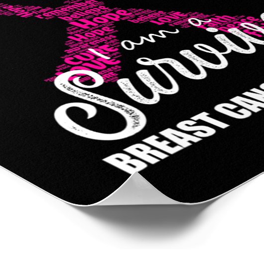 神の恵みによって、私は乳がんを克服した人だ ポスター (角)