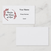 神の恵みのために コーリングカード (正面/裏面)