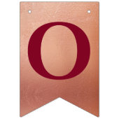 神の恵みバラ金ゴールドブルゴーニュ洗礼聖餐会 バンティングフラッグ (第3の旗)