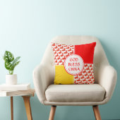 神の恵み中国愛国的中国の国旗 クッション (椅子)