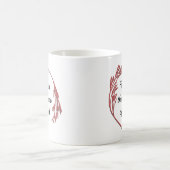 神の恵み回復スローガン感動的ことわざ コーヒーマグカップ (中央)