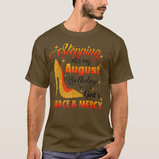 神の恵み威厳があるAで私の誕生日へ Tシャツ