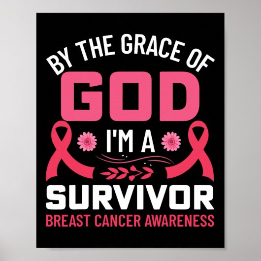 神の恵み私は乳がん生存者1 ポスター (正面)