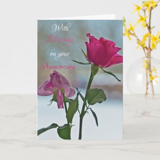 神の恵み記念日 カード (黄色い花)