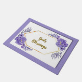 神の恵み ドアマット (アングル)