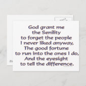 神の恵み ポストカード (正面/裏面)