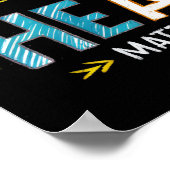 神の恵み：聖書の聖句のイルミネーション ポスター (角)