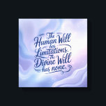 神の意志には制限はない。感動的 キャンバスプリント<br><div class="desc">この強力なスピリチュアル肯定で、あなたの宇宙を高める： "人間の意志は限界がある。神の意志には何もない。」 このエレガントな台本の引用文は、ラベンダーと柔らかいブルーの穏やかな流れるパステルバックグラウンドに対して設定され、神の存在の無限の美しいを引き起こす。魂を癒し、精神を揺さぶるようにデザインされた感動的このキャンバスのプリントは、より高い知恵に降伏し、計画を信頼するための完璧な思い出である。あなたはの瞑想飾室、祈りの言葉宇宙、オフィス、ベッドルームなど、あらゆる環境に平和、目的、スピリチュアルを与える感覚をもたらすウォールアート。完璧な用途：毎日のスピリチュアルインスピレーション考えクリスチャンや新しい家のデコ人のための思慮深い贈り物：彼らが直面する人生の移行のための瞑想と祈りの言葉の部屋の装飾勇気付けられる製品詳細はプレミアムギャラリーで包まれたキャンバスは複数のサイズで利用可能なフェード耐性アーカイブインクつる – フレームはははははは必要は文字とははカスタマイズははははははをカスタマイズ誰ももも誰も誰誰もも誰もも誰も誰誰もも誰誰誰誰も。</div>