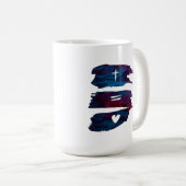 神の愛から私たちを引き離すことはできない – Rom コーヒーマグカップ (正面右)