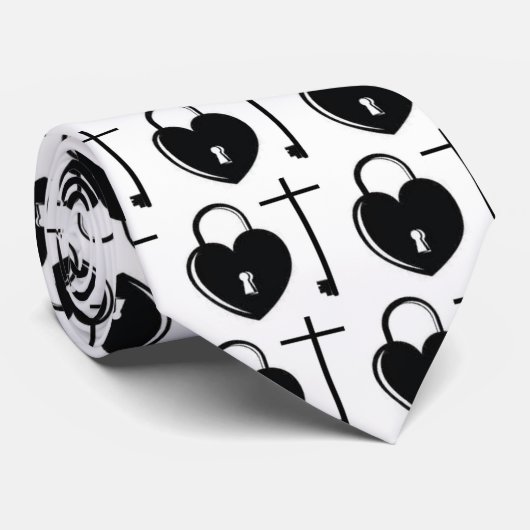 神の愛があなたのハートの鍵を開けるようにして下さい! ネクタイ (ロール)