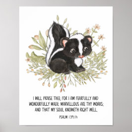 神の愛と創造の奇跡 水彩画聖書 ポスター