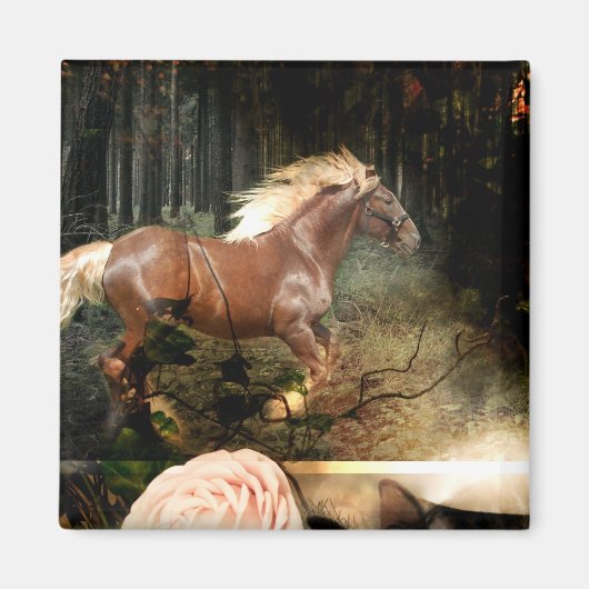 神の愛に根ざした マグネット (正面)