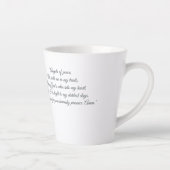 神の愛に流れる天使 カフェラテマグ (右)