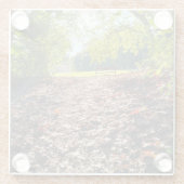 神の愛に浴びること ガラスコースター (裏面)