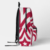 神の愛に生きる:ヨハネ1からの洞察4:16 プリントバックパック (左)