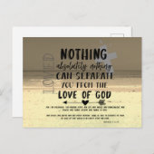 神の愛に関する名言と聖書の言葉 ポストカード (正面/裏面)