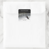 神の愛のない宝インスパイアのロザリオ スクエアシール (バッグ)