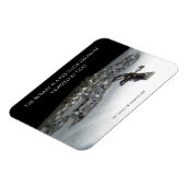 神の愛のない宝インスパイアのロザリオ マグネット (左側)