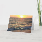 神の愛の力によって癒されるなら、カード カード (正面)