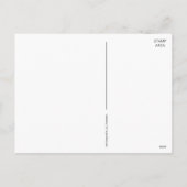 神の愛の精神を恐れることなく聖書の聖句クリスチャン シーズンポストカード (裏面)