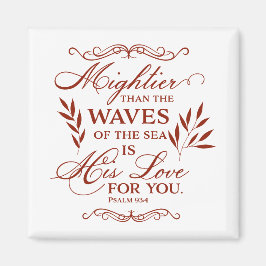 神の愛の聖書の聖句、インスパイア神の高揚 マグネット