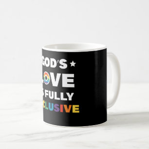 神の愛はすべての人を包み込む LGBTプライド月間 コーヒーマグカップ