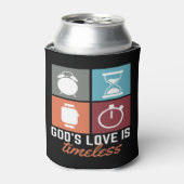 神の愛は永遠のクリスチャンクーラーボックス 缶クーラー (缶正面)