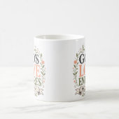 神の愛は永遠 コーヒーマグカップ (中央)