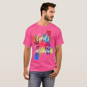 神の愛は絶対的に包括的である Tシャツ (正面フル)