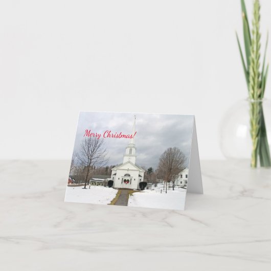 神の愛カンタベリー教会クリスマスカード シーズンカード (正面)