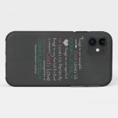 神の愛引用文の電話及びタブレットの箱 Case-Mate iPhoneケース (裏面(横))