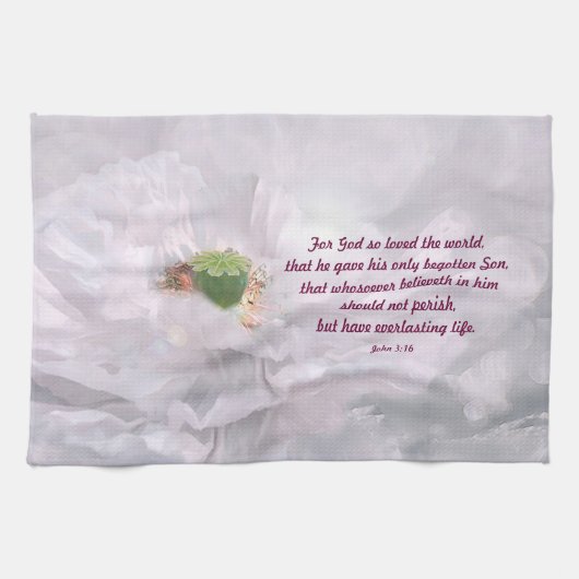 神の愛 キッチンタオル (横)