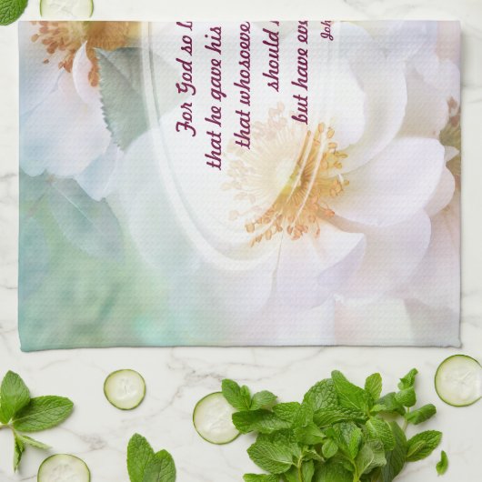 神の愛 キッチンタオル (折り畳み)