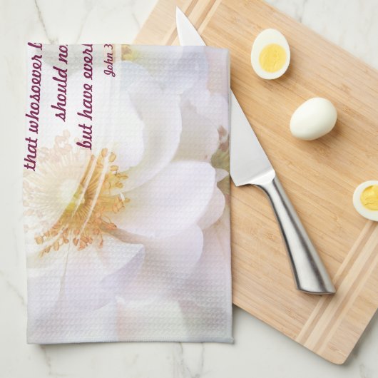 神の愛 キッチンタオル (四つ折り)