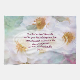 神の愛 キッチンタオル