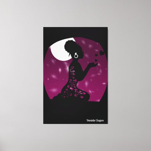 神の愛 キャンバスプリント (正面)