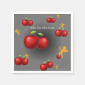 神の愛 スタンダードカクテルナプキン (正面)