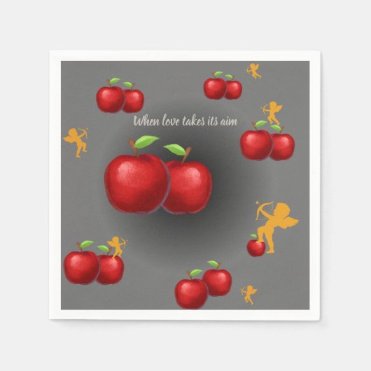 神の愛 スタンダードカクテルナプキン (正面)