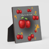 神の愛 フォトプラーク (正面)