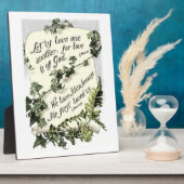 神の愛 フォトプラーク (側面)