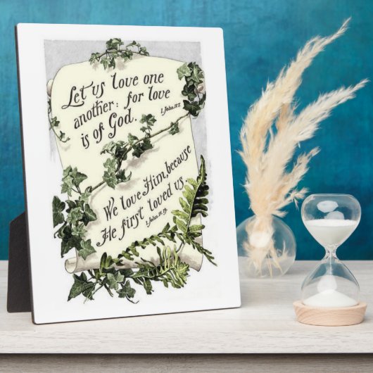 神の愛 フォトプラーク (側面)