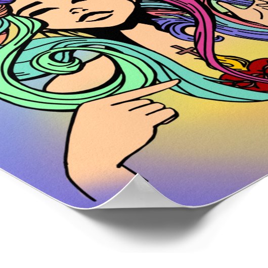 神の愛 ポスター (角)