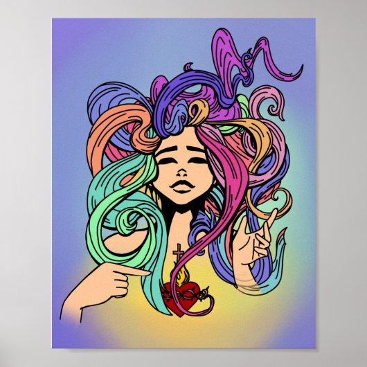 神の愛 ポスター (正面)