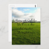 神の愛 ポストカード (正面/裏面)