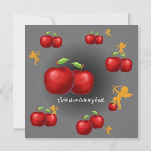 神の愛 招待状 (裏面)