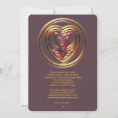 神の愛 - 002 招待状 (裏面)