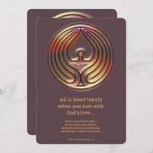 神の愛- 003 招待状 (正面/裏面)