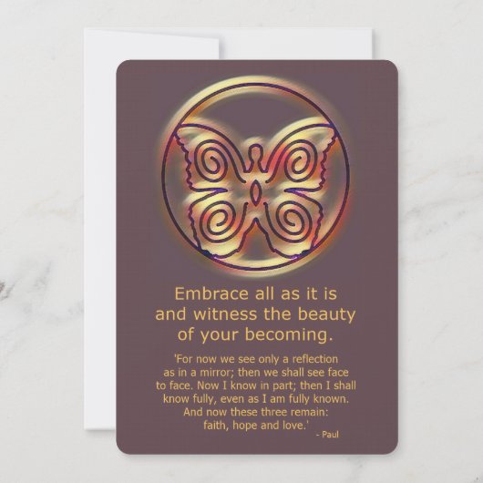 神の愛 – 006 招待状 (裏面)